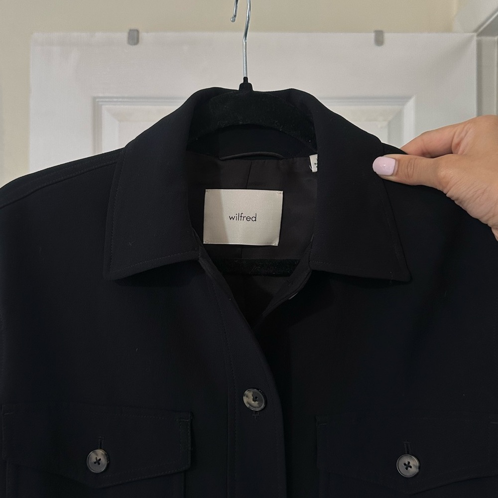 Wilfred shirt jacket